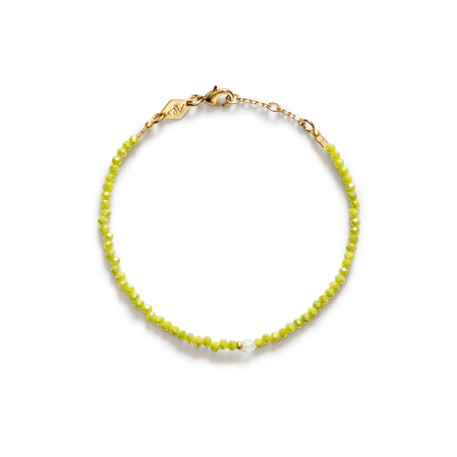 Cosmic Cactus Bracelet Pale Olive Armbånd